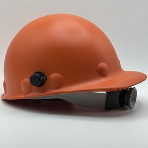 Honeywell Fibre-Metal P2A Ratchet Hard Hat Orange Roughneck ANSI